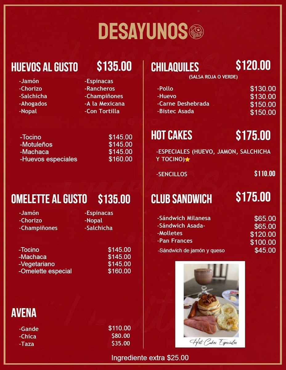 Restaurante Lupitas Otay Menu - Image 2