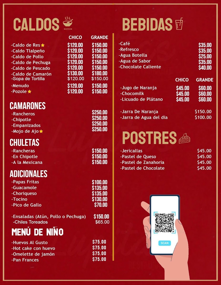 Restaurante Lupitas Otay Menu - Image 3